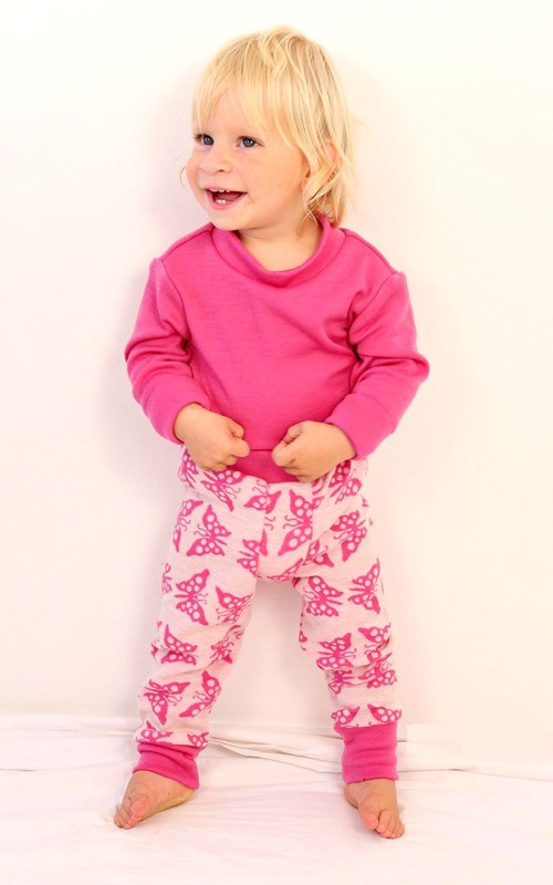 Rostoucí tričko- merino - 9-24m — foto 2