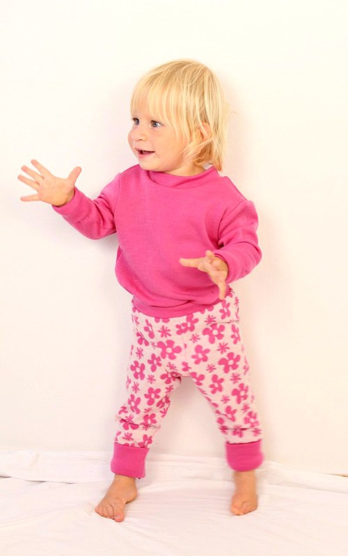 Rostoucí tričko- merino - 9-24m — foto 4