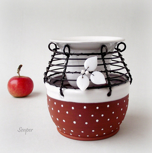Puntíkatá aromalampička — foto 2