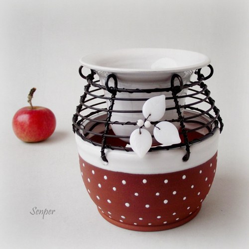 Puntíkatá aromalampička — foto 3