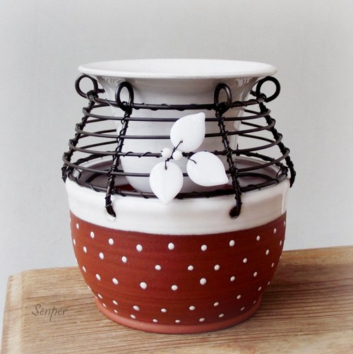 Puntíkatá aromalampička — foto 6