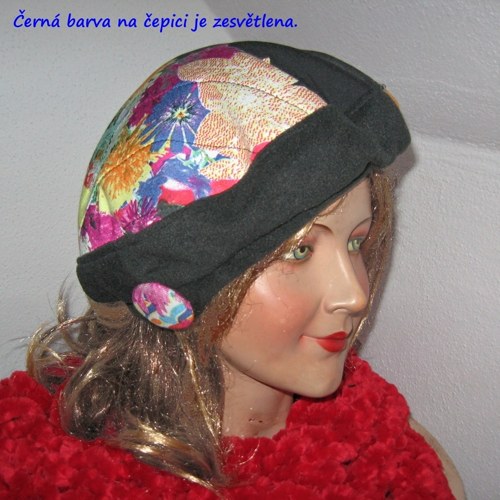 Baretka s knoflíkem — foto 2