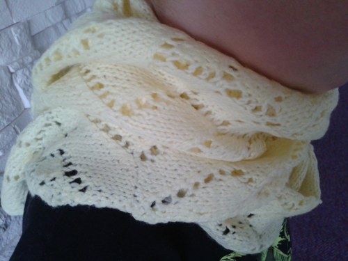 Šála žlutá — foto 3
