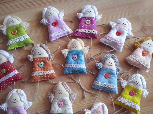Barevní mini andílci pro štěstí — foto 6