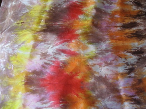 Hedvábná šála Kaleidoskop — foto 3