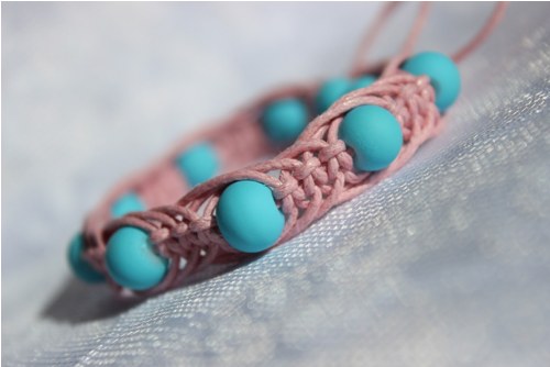 One Sweet Day.. Náramek macramé — foto 2