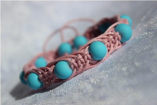 One Sweet Day.. Náramek macramé — foto 5
