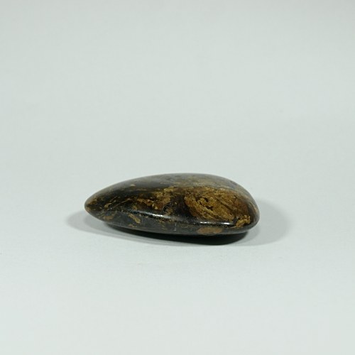Bronzit – leštěná placička 38 × 34 mm — foto 3