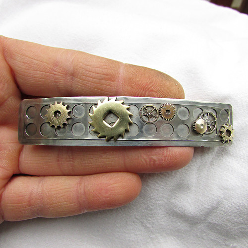 Steampunk spona do vlasů — foto 6