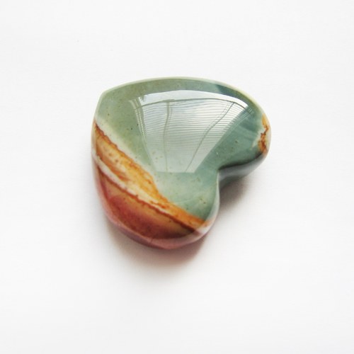 Srdce velké jaspis polychromní — foto 2