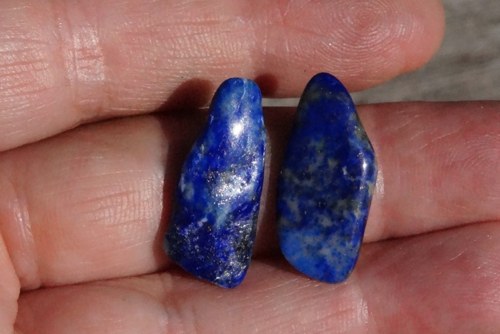 2 x výběrový lapis lazuli (QAA) D974 — foto 2