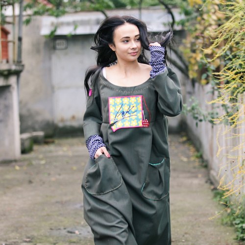 Origo šaty ingk puff maxi — foto 3