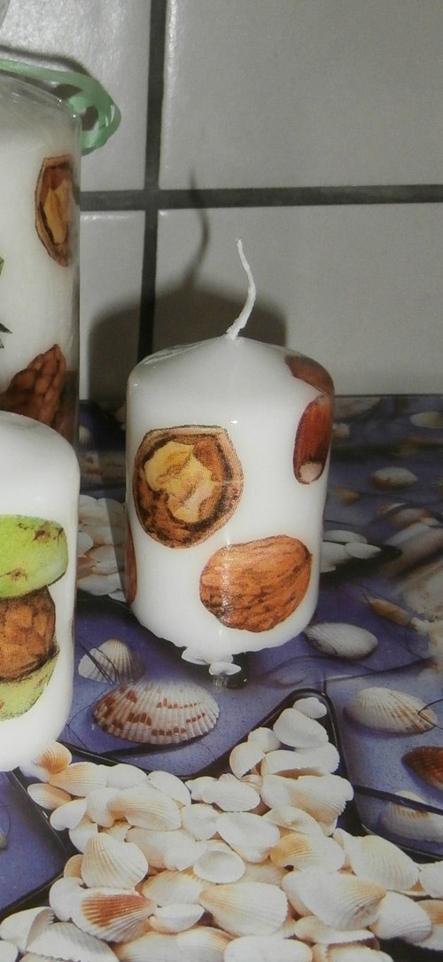 Svíčka s oříšky — foto 2