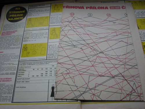 Časopis Žena a móda, číslo 3/1981, střihy! — foto 3