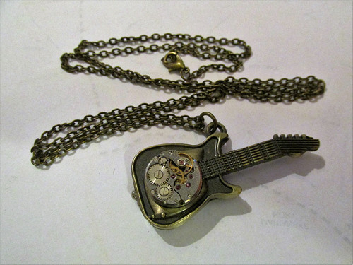 STEAMPUNKOVÁ KYTARA........... — foto 4
