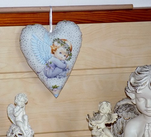 Sladké snění - srdíčko s andílkem — foto 2