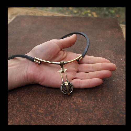 Náhrdelník Steampunk III. — foto 3