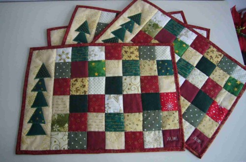 Vánoční patchwork - košík 3 — foto 3