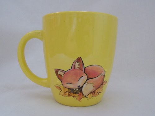 Hrnček - Sleeping Fox — foto 2