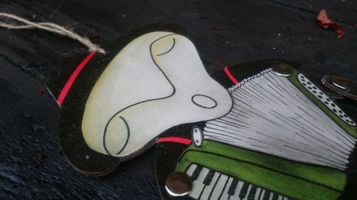 Tahací loutka - Harmonikář — foto 5