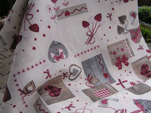 Metráž,patchwork srdíčka — foto 2