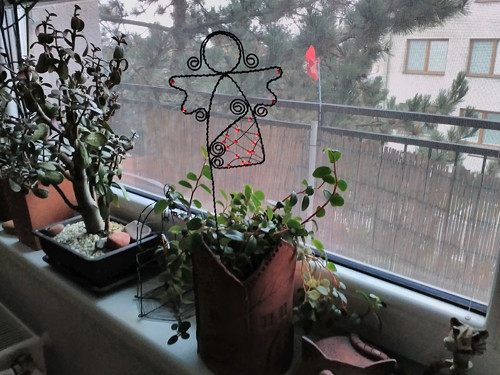 Drátovaný zápich "Andělína" — foto 2