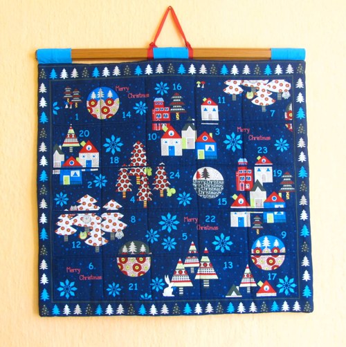 Adventní kalendář modrý — foto 2