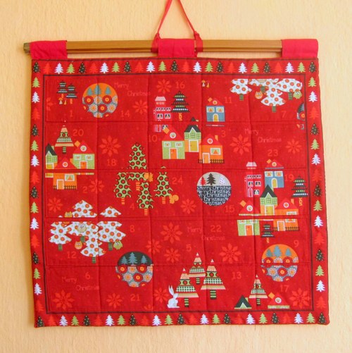 Adventní kalendář červený — foto 3