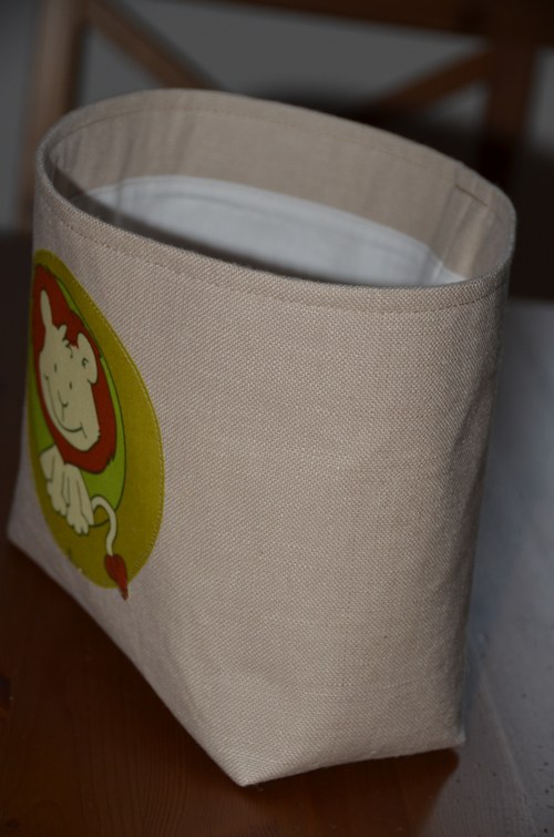 Košík z látky – LEV — foto 3