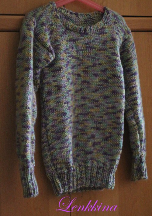 Pletený dětský svetr — foto 2