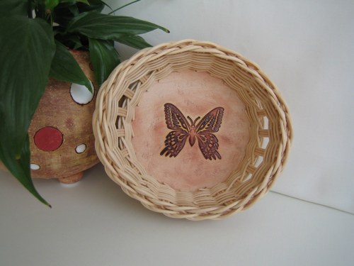 Košíček s motýlem — foto 2