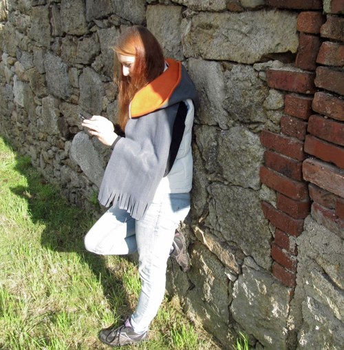Šála s kapucí DÁMSKÁ — foto 2