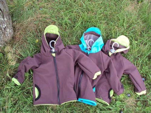 Rostoucí softshell. bundička 1-3 roky /souprava — foto 2
