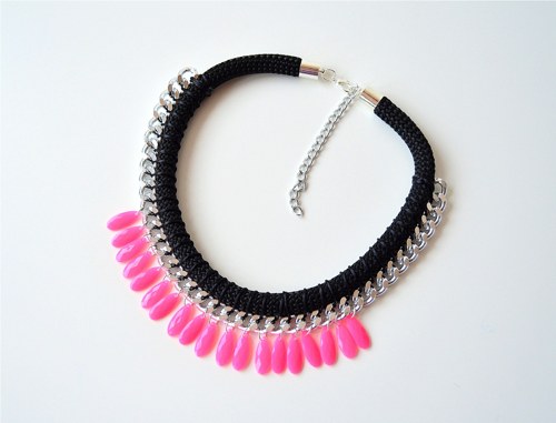 Náhrdelník LANA del Silver Pink — foto 3