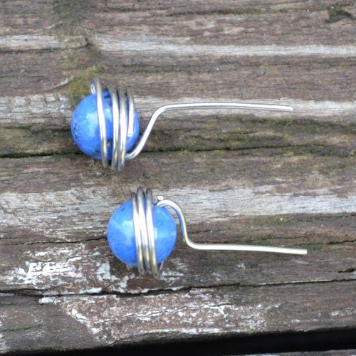 Pecky ze světlého lapisu lazuli — foto 2