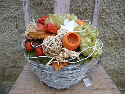Dušičkový košík — foto 2