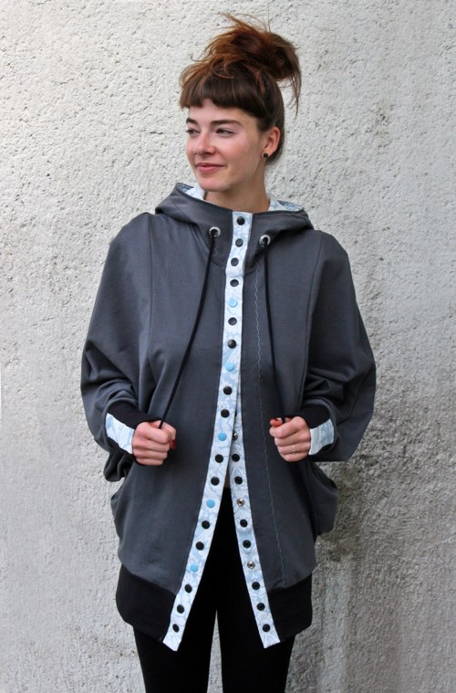 Cardigan/mikina ANTRACIT — foto 6