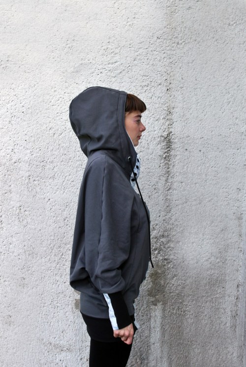 Cardigan/mikina ANTRACIT — foto 5