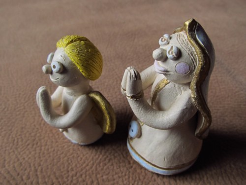 Madonka s plachetkou a andělíčkem — foto 2