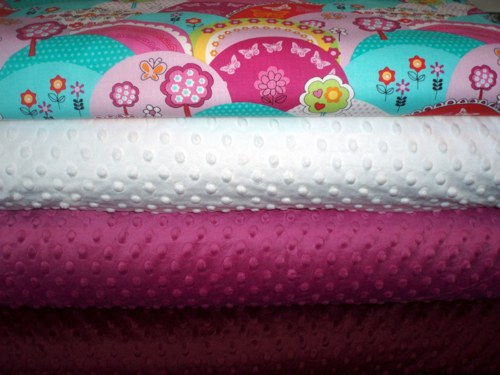 Minky - CUDDLE DIMPLE® Raspberry — foto 4