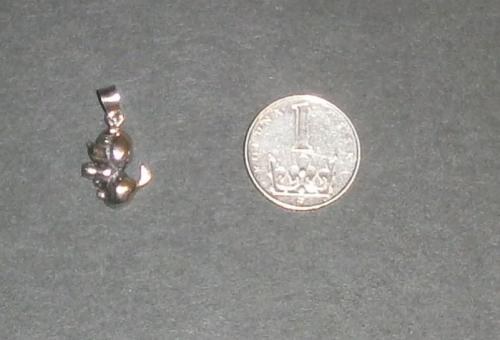Pejsánek - přívěsek ze stříbra — foto 2