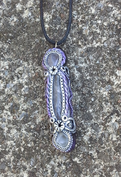 Amulet Duchovna - AMETYST, KŘIŠŤÁL — foto 2