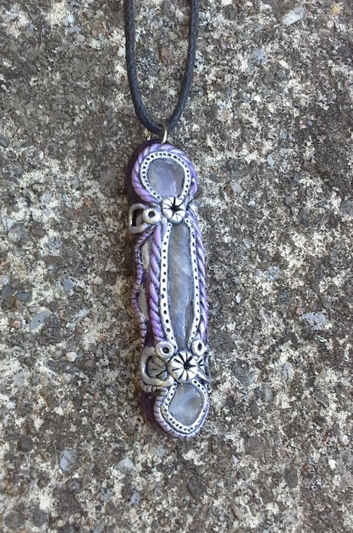 Amulet Duchovna - AMETYST, KŘIŠŤÁL — foto 3