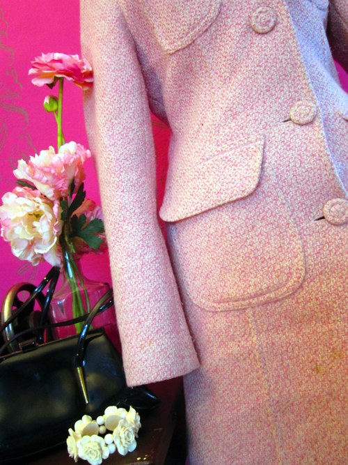 Kabát vlna pink powder — foto 4