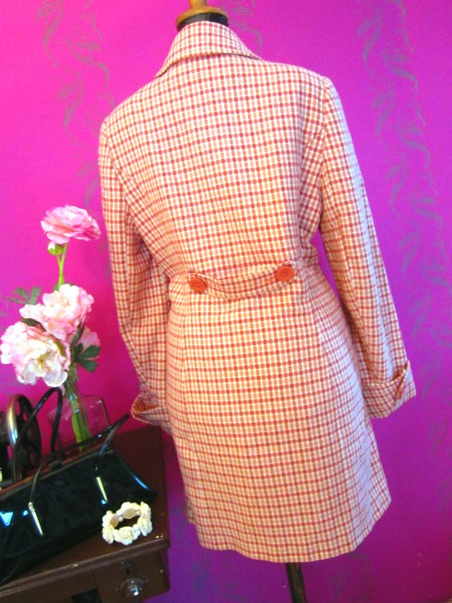 Kabát retro dots Jackie — foto 4