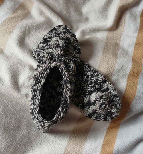 Papuče melírované — foto 2