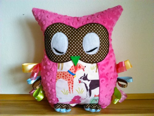 Oboustranná SOVA MINKY MAXI "Den & Noc" — foto 2