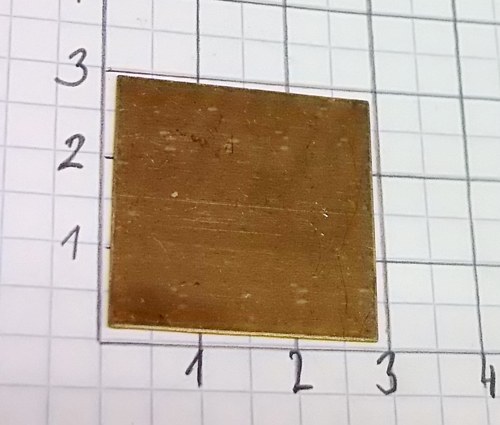 Čtverec 3. (2,8 x 2,8 cm) — foto 2