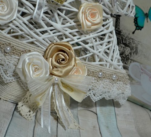 Vánoční stromek Shabby chic LED — foto 5
