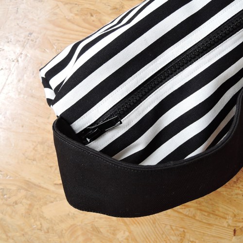 Zebra - obal na jógapodložku se zipem — foto 3